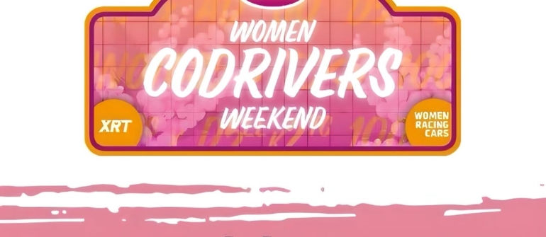 WOMEN CODRIVERS WEEKEND: la Fondazione Iolanda Ferrara scende in campo